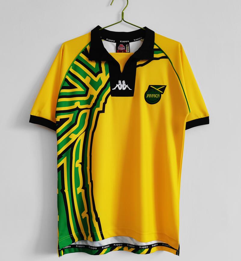 1998 Jamaica Retro Home Kit Soccer Jersey